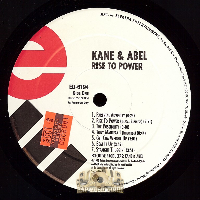  - Kane & Abel - Rise To Power side 1